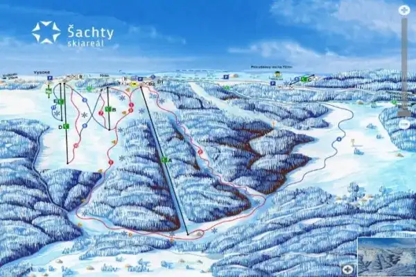 Skigebied Vysoke nad Jizerou